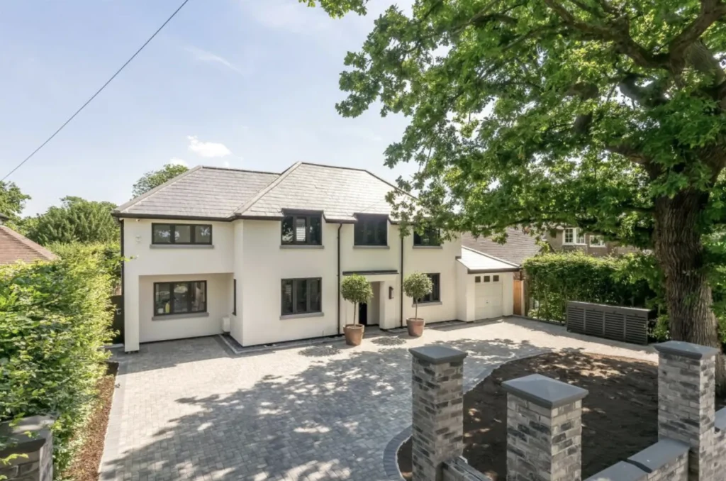 Downderry, Styal – front of the renovated four-bedroom family home
